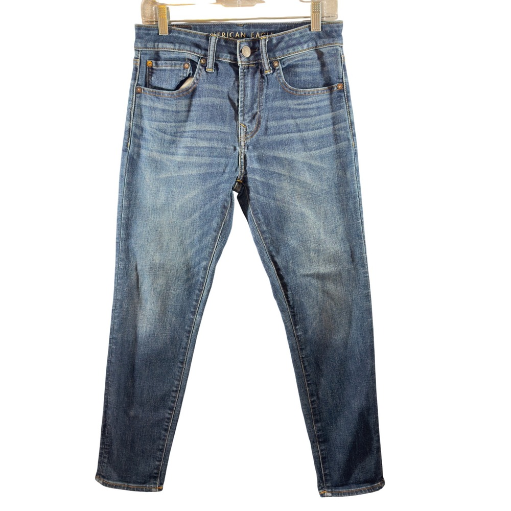 428 | American Eagle Athletic Flex Jeans Men 28x30 Medium Wash Stretch